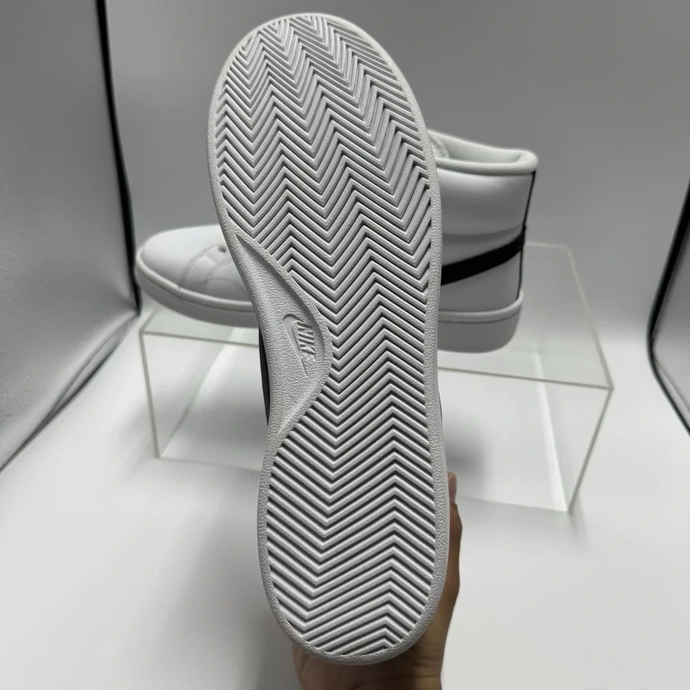 Brand New Nike Court Royale 2 Mid Sneaker White Black CQ9179-100 Men's Size 13